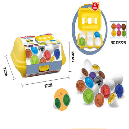 Montessori Smart Eggs Puzzle Set